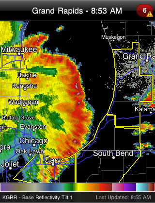 Severe Storms - Michigan Radar