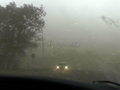 Texas Dust Storm - Car Headlights